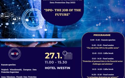 Data Protection Day 2023: GDPR conference “DPO- the job of the future”