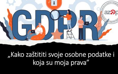 Webinar o zaštiti osobnih podataka za građane- 30.8.2024.