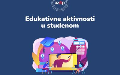 Raspored edukativnih aktivnosti u studenom