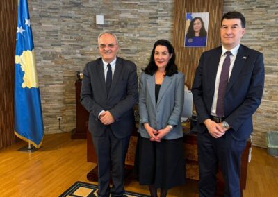 Prijem kod veleposlanika Republike Kosovo Nj. E. Martina Berishaja