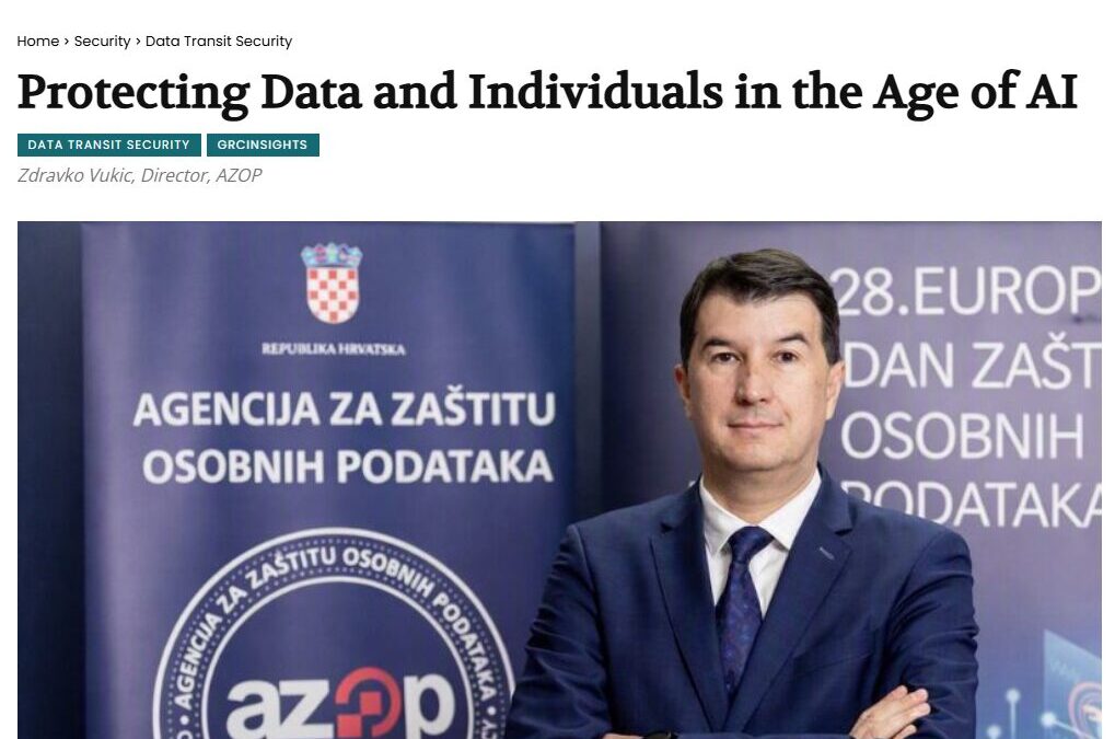 Intervju ravnatelja Vukića za međunarodni stručni časopis GRC Outlook